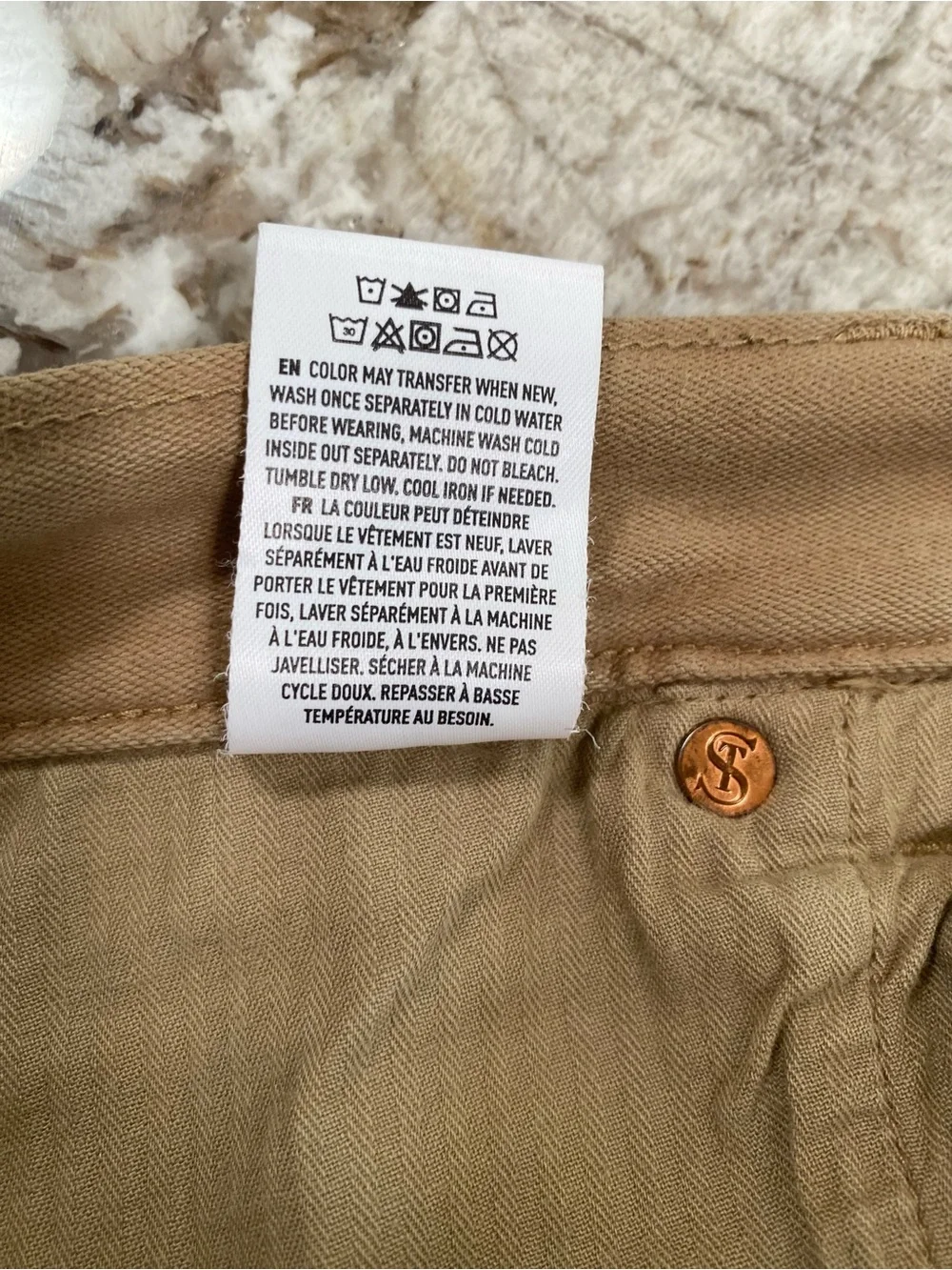 Todd Snyder Slim Chino in Khaki
